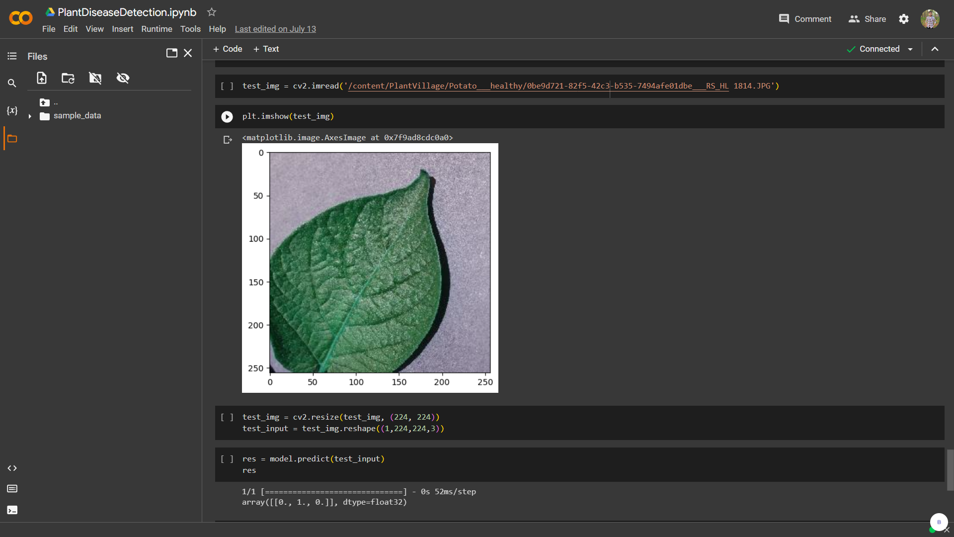 Plant Disease Detection